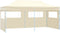 vidaXL - Partytent - pop-up - inklapbaar - 3x6 - m - crème