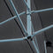 vidaXL - Partytent - pop-up - inklapbaar - met - zijwanden - 3x6 - m - antraciet