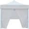 vidaXL - Partytent - pop-up - met - 8 - zijwanden - 3x9 - m - wit