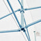 vidaXL - Partytent - pop-up - met - zijwanden - 3x6 - m - staal - wit