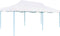 vidaXL - Partytent - pop-up - met - zijwanden - 3x6 - m - staal - wit