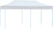 vidaXL - Partytent - pop-up - met - zijwanden - 3x6 - m - staal - wit