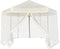 vidaXL - Partytent - pop-up - zeshoekig - met - 6 - zijwanden - 3,6x3,1 - m - crèmewit