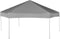 vidaXL - Partytent - pop-up - zeshoekig - met - 6 - zijwanden - 3,6x3,1 - m - grijs