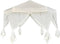 vidaXL - Partytent - pop-up - zeshoekig - met - 6 - zijwanden - 3,6x3,1 - m - grijs
