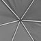 vidaXL - Partytent - pop-up - zeshoekig - met - 6 - zijwanden - 3,6x3,1 - m - grijs