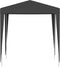 vidaXL - Partytent - professioneel - 2x2 - m - antraciet