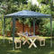 vidaXL - Partytent - professioneel - 90 - g/m² - 2,5x2,5 - m - groen