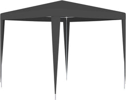 vidaXL - Partytent - professioneel - 90 - g/m² - 2,5x2,5 - m - antraciet