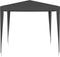 vidaXL - Partytent - professioneel - 90 - g/m² - 2,5x2,5 - m - antraciet