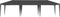 vidaXL - Partytent - professioneel - 90 - g/m² - 4x9 - m - antraciet