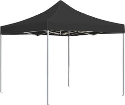 vidaXL - Partytent - professioneel - inklapbaar - 2x2 - m - aluminium - antraciet