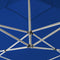 vidaXL - Partytent - professioneel - inklapbaar - 2x2 - m - aluminium - blauw