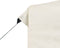vidaXL - Partytent - professioneel - inklapbaar - 2x2 - m - aluminium - crème
