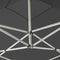 vidaXL - Partytent - professioneel - inklapbaar - 2x2 - m - aluminium - antraciet
