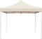 vidaXL - Partytent - professioneel - inklapbaar - 2x2 - m - aluminium - crème