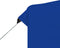 vidaXL - Partytent - professioneel - inklapbaar - 2x2 - m - aluminium - blauw