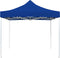 vidaXL - Partytent - professioneel - inklapbaar - 2x2 - m - aluminium - blauw