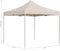 vidaXL - Partytent - professioneel - inklapbaar - 2x2 - m - aluminium - crème