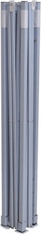 vidaXL - Partytent - professioneel - inklapbaar - 2x2 - m - staal - antraciet