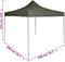 vidaXL - Partytent - professioneel - inklapbaar - 2x2 - m - staal - antraciet