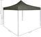 vidaXL - Partytent - professioneel - inklapbaar - 2x2 - m - staal - antraciet
