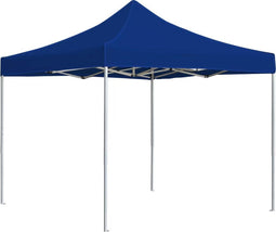 vidaXL - Partytent - professioneel - inklapbaar - 3x3 - m - aluminium - blauw