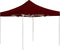 vidaXL - Partytent - professioneel - inklapbaar - 3x3 - m - aluminium - wijnrood