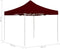 vidaXL - Partytent - professioneel - inklapbaar - 3x3 - m - aluminium - wijnrood