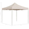 vidaXL - Partytent - professioneel - inklapbaar - 3x3 - m - aluminium - crème