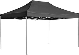 vidaXL - Partytent - professioneel - inklapbaar - 4,5x3 - m - aluminium - antraciet