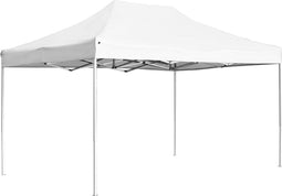 vidaXL - Partytent - professioneel - inklapbaar - 4,5x3 - m - aluminium - wit