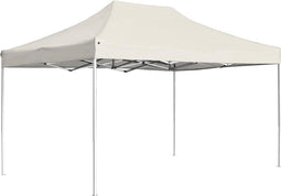 vidaXL - Partytent - professioneel - inklapbaar - 4,5x3 - m - aluminium - crème