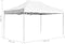 vidaXL - Partytent - professioneel - inklapbaar - 4,5x3 - m - aluminium - wit