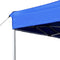 vidaXL - Partytent - professioneel - inklapbaar - 4,5x3 - m - aluminium - blauw