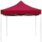 vidaXL - Partytent - professioneel - inklapbaar - 4,5x3 - m - aluminium - wijnrood