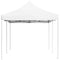 vidaXL - Partytent - professioneel - inklapbaar - 6x3 - m - aluminium - wit