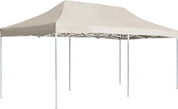 vidaXL - Partytent - professioneel - inklapbaar - 6x3 - m - aluminium - crème