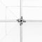 vidaXL - Partytent - professioneel - inklapbaar - 6x3 - m - aluminium - wit