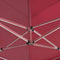 vidaXL - Partytent - professioneel - inklapbaar - 6x3 - m - aluminium - wijnrood