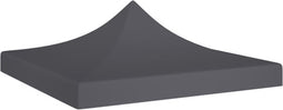 vidaXL - Partytentdak - 270 - g/m² - 2x2 - m - antraciet