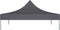 vidaXL - Partytentdak - 270 - g/m² - 2x2 - m - antraciet