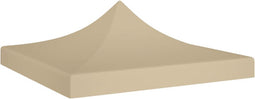 vidaXL - Partytentdak - 270 - g/m² - 2x2 - m - beige