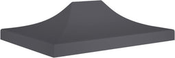 vidaXL - Partytentdak - 270 - g/m² - 4,5x3 - m - antracietkleurig