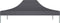 vidaXL - Partytentdak - 270 - g/m² - 4,5x3 - m - antracietkleurig