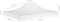 vidaXL - Partytentdak - 270 - g/m² - 4,5x3 - m - wit