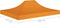 vidaXL - Partytentdak - 270 - g/m² - 4x3 - m - oranje