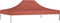 vidaXL - Partytentdak - 270 - g/m² - 4x3 - m - terracotta
