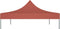 vidaXL - Partytentdak - 270 - g/m² - 4x3 - m - terracotta
