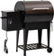 vidaXL Pelletbarbecue met bodemplaat 94 cm ijzer zwart